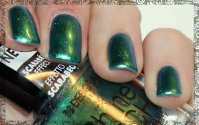 Twinsie Friday: duochromes Deborah ShineTECH Scarabée Effect#71