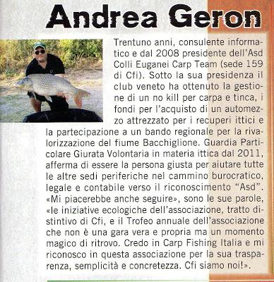 DIRETTIVO CarpFishing Italia 2013 - 2017