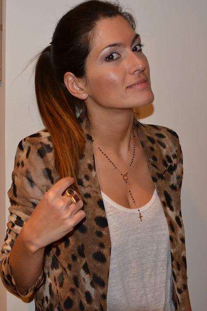 New in: leopard blazer