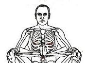 Hatha Yoga: UPAVESASANA postura squat