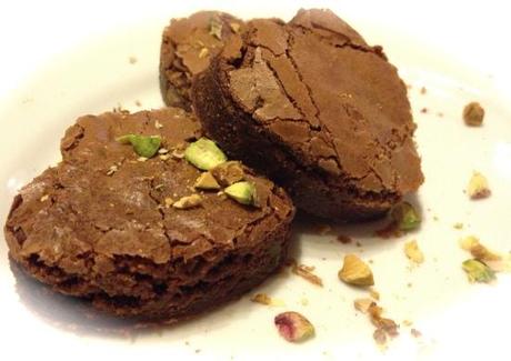 Brownies con pistacchi di Bronte