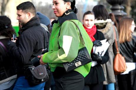 In the Street...Green Day #4...The Green is Changing, Milan & Paris