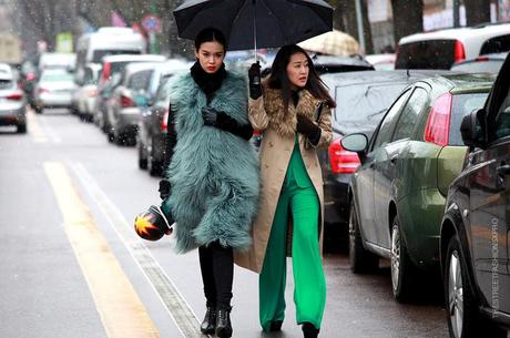 In the Street...Green Day #4...The Green is Changing, Milan & Paris