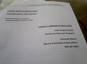 Corso pasticceria seconda lezione