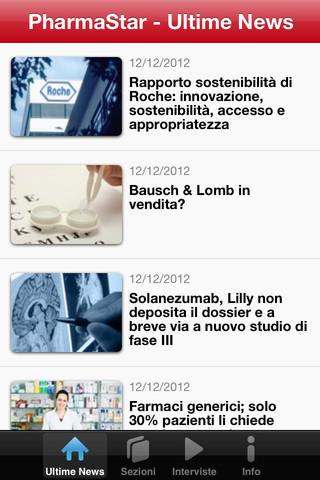 PharmaStar, l’app di news sui farmaci e sul mondo farmaceutico disponibile per iOS