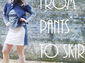 From Pants Skirt: Refashion