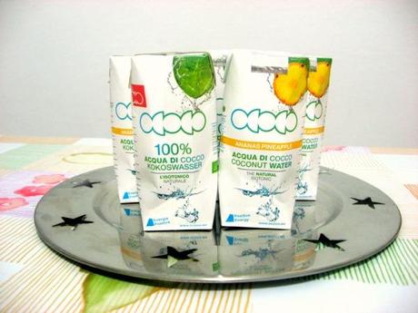 Collaborazione con Ococo: acqua di cocco biologica e con ananas