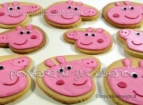 Tutorial i biscotti decorati di Peppa Pig in ghiaccia reale per My cake design di De Agostini