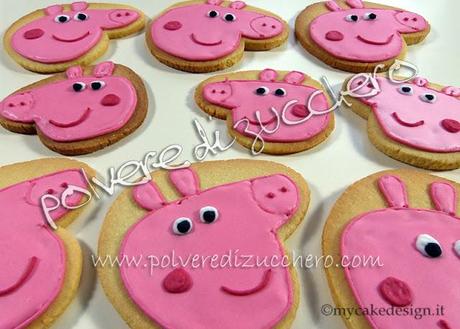 Tutorial i biscotti decorati di Peppa Pig in ghiaccia reale per My cake design di De Agostini