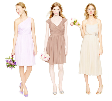 Bridesmaid dresses by J.Crew