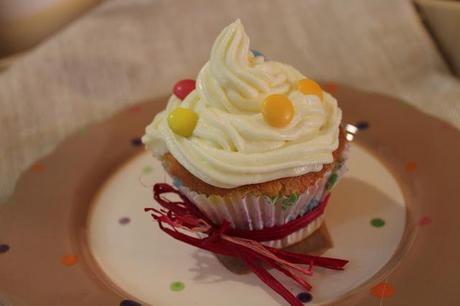 Cupcake cuor di fragola