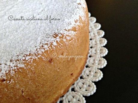 Cassata siciliana al forno