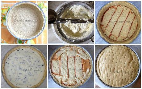 Cassata siciliana al forno fase per fase