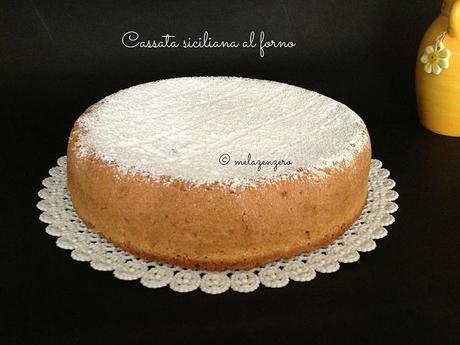 Cassata siciliana al forno