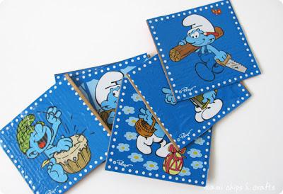 Con le carte delle uova ... abbiamo fatto un gioco