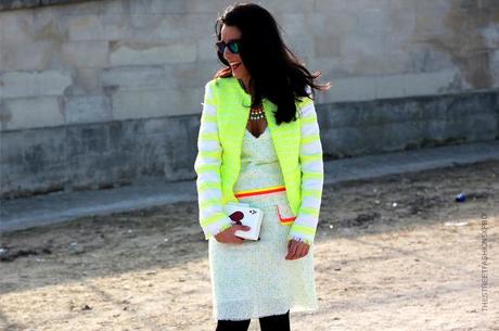 In the Street...It's Time to Fluoresce, Paris & Milan