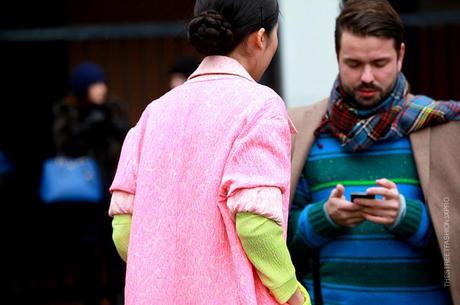 In the Street...It's Time to Fluoresce, Paris & Milan