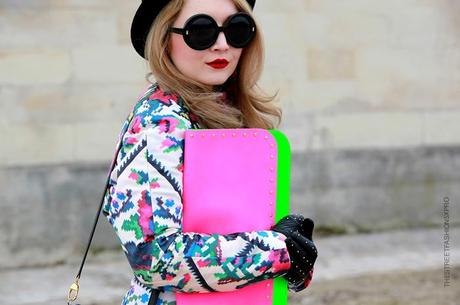 In the Street...It's Time to Fluoresce, Paris & Milan