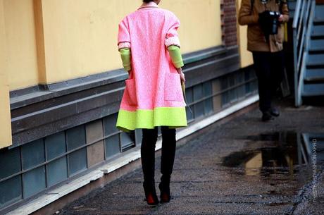 In the Street...It's Time to Fluoresce, Paris & Milan