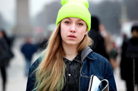 In the Street...It's Time to Fluoresce, Paris & Milan