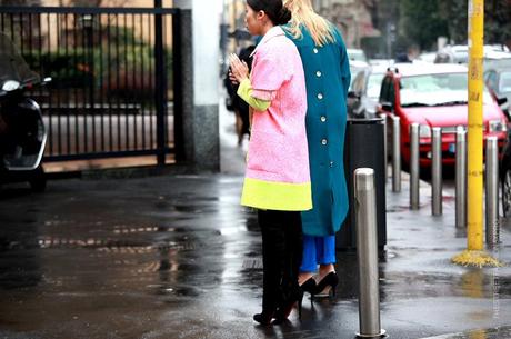 In the Street...It's Time to Fluoresce, Paris & Milan