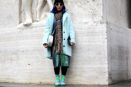 In the Street...It's Time to Fluoresce, Paris & Milan