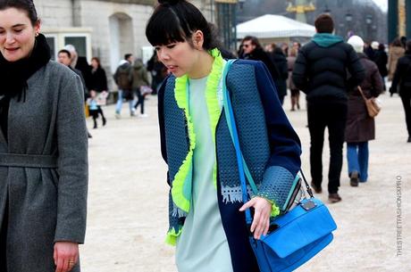 In the Street...It's Time to Fluoresce, Paris & Milan