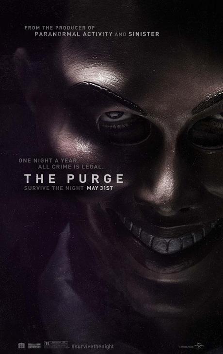 La locandina del film The Purge