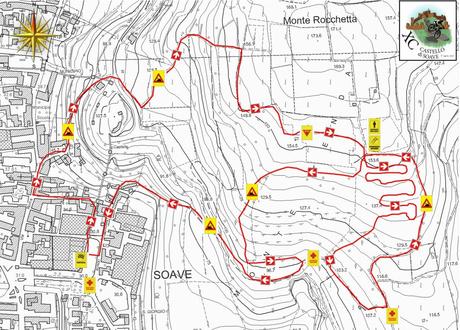 XC Soave 2013: le mappe del percorso.