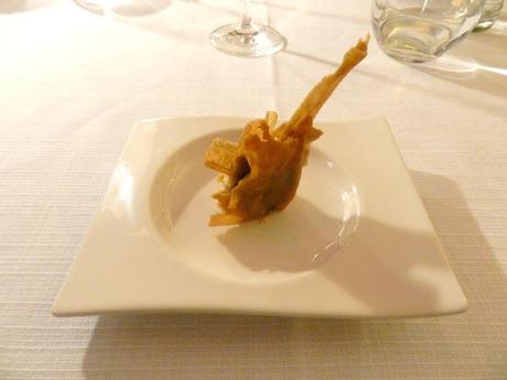 Amazing dinner at  V Piano  Attico Gourmet Restaurant   in Milan