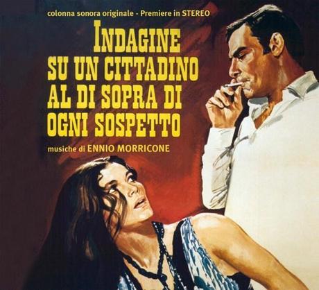 Copertina della ristampa in CD della colonna sonora del film Elio Petri: un Cineasta al di Sopra di Ogni Sospetto