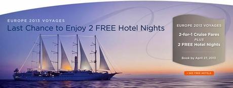 Da Windstar Cruises la nuova speciale promozione europea “Sail & Stay”