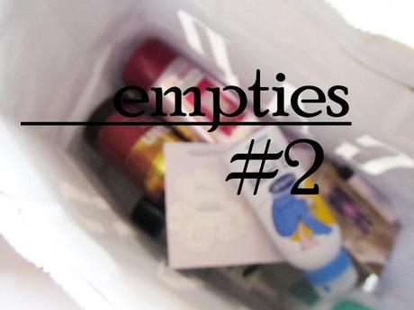 [Empties #2] Prodotti finiti Feb/March '13.