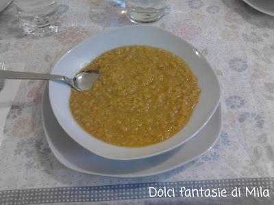 Zuppa di lenticchie rosse