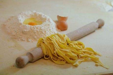 Tagliatelle con gli stridoli #3