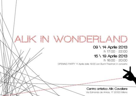 ALIK CAVALIERE, ALIK IN WONDERLAND