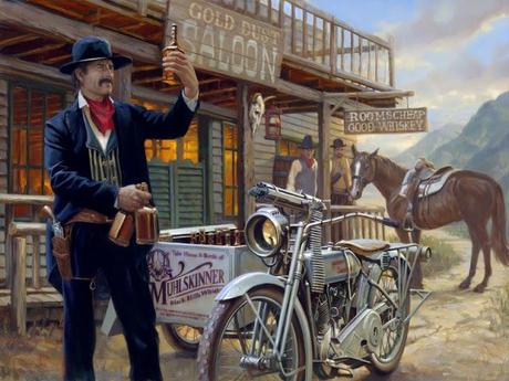 Motorcycle Art - David Uhl #3