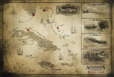 Assassin's Creed IV: Black Flag rivelata una nuova mappa