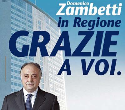 Zambetti: indagato per voto di scambio, la Regione lo premia con una buonauscita da quasi 300 mila euro