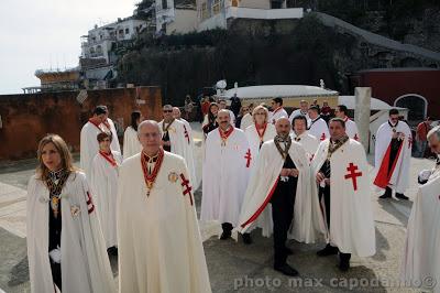 TEMPLARI A POSITANO:Don Giulio elevato a cappellano