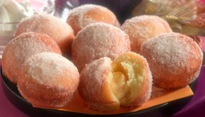 BOMBOLONI RIPIENI AL MASCARPONE