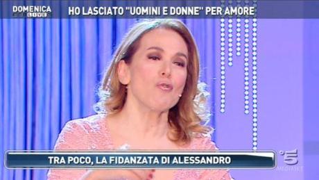 ALESSANDRO PESS E LA FIDANZATA ROSSELLA A DOMENICA LIVE