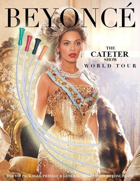 Beyoncè presenta THE CATETER SHOW TOUR #sfrantaghirò