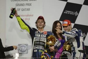 Valentino Rossi - Jorge Lorenzo - Qatar 07.04.2013