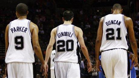 Tony Parker, Manu Ginobili, Tim Duncan