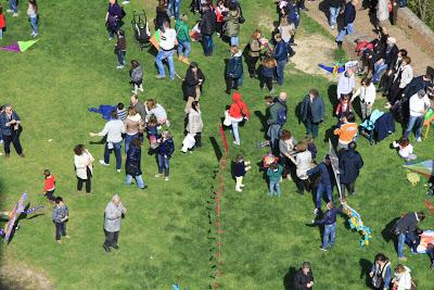 la festa degli aquiloni a San Miniato