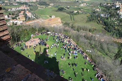 la festa degli aquiloni a San Miniato