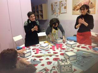 Corso cake design a Seregno, tema Make up cake!