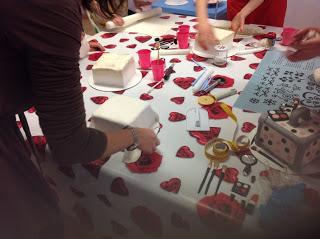 Corso cake design a Seregno, tema Make up cake!