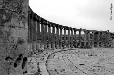 I rest romani dell'antica Gerasa, oggi Jerash